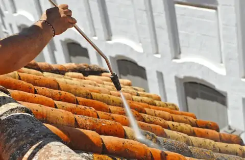 Nettoyage de toitures - Mouthe